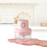 C415 Smart Home Mini Stamper Knoflookmixer Usb Draadloze Elektrische Plantaardige Vleesmolen Gemakkelijk Schoon Te Maken Voedsel Chopper Keukengereedschap