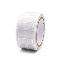 Etiqueta Adhesiva RFID UHF Pasiva Personalizada de Largo Alcance, Muestra Gratuita, para Gestión de Inventario de Activos, Almacenes y Supermercados