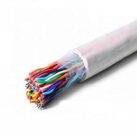 Haute qualité CCA CU CCS conducteur câble téléphonique approvisionnement d'usine multi paires 25 paires 50 paires CAT 3 Standard pour la Communication