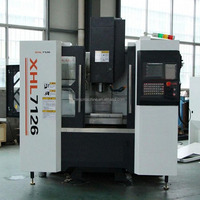 Centre d'usinage vertical CNC miniature de haute qualité, petite fraiseuse CNC 5 axes VMC7126/XH7126, broche BT40, GSK automatique
