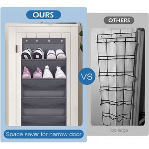 Hot Sell Durable Hanging Storage <b>Shoe</b> Organizer Over Door Storage Hanging <b>Shoe</b> Storage Rack - Product Image 4