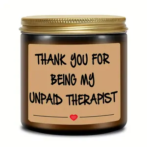 Scented Candles Aromatherapy Glass Jar Candles Birthday Thank You Women Men Appreciation Gift For Friends