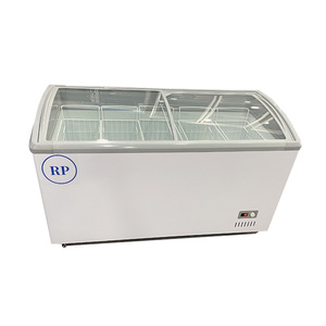 Congélateur horizontal à porte supérieure, mousse épaisse, congélateur profond pour la maison, le restaurant, avec panier, verrou de sécurité - Product Image 6