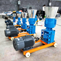 Machine à granulés à matrice plate haute efficacité, idéale pour les petites et moyennes exploitations avicoles