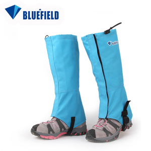 Guêtres de randonnée Bureki imperméables et anti-neige pour l'hiver, unisexes, en polyester, avec fermeture éclair, motif uni - Product Image 4