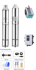 Bomba Sumergible de Alta Eficiencia y Ahorro Energético, Impulsada por Energía Solar, para Suministro de Agua con Alta Presión y Caudal - Product Image 3