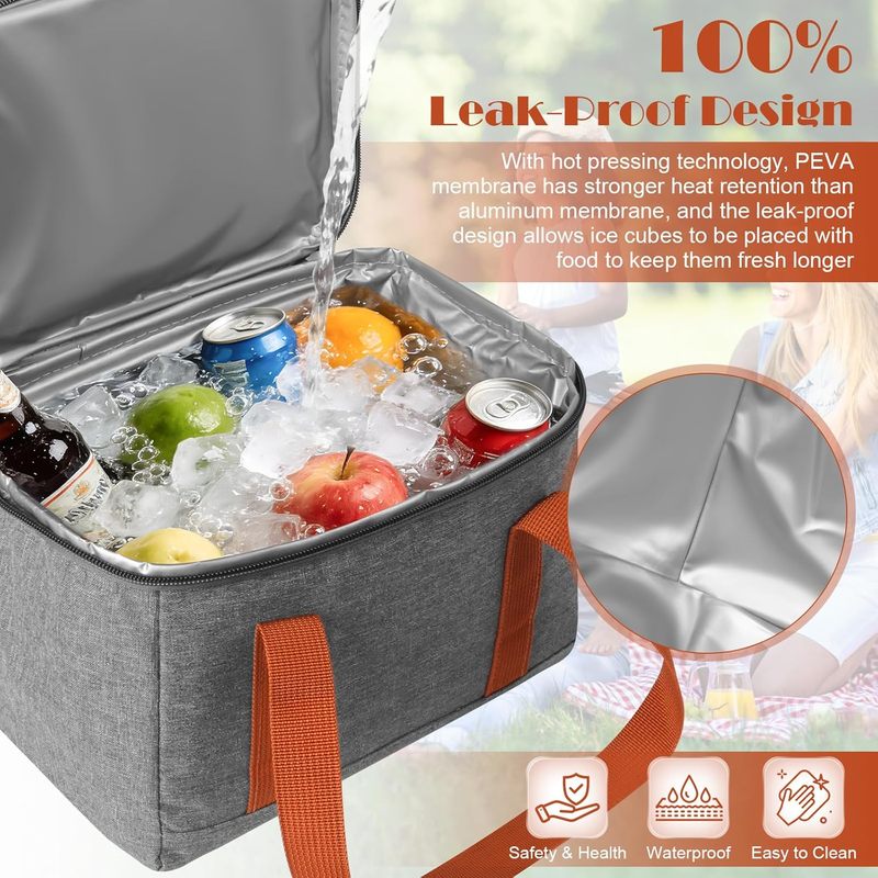 Wholesale Custom Design Insulated Lunch Tote