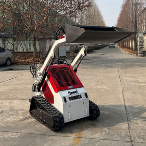 Front Loader Mini Skid Steer Loader Gasoline Powered Engine Motor EPA EURO5 PLC Gearbox Pump Bearing Crawler High Load Moment - Product Image 3