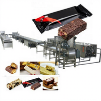 Ligne de production automatique de barres protéinées YUCHO, extrudeuse de barres énergétiques au chocolat Snickers, machine de fabrication de barres protéinées pour CE