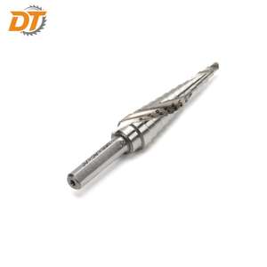 Broca escalonada <span class=keywords><strong>de</strong></span> metal HSS DT con estría espiral y vástago <span class=keywords><strong>de</strong></span> 3 planas, <span class=keywords><strong>de</strong></span> 1/8 a 1/2 pulgada, broca imperial HSS - Product Image 4