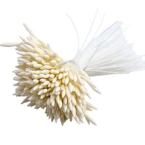 370 Uds 2mm estilo coreano mate <span class=keywords><strong>estambre</strong></span> de flor de una sola cabeza para horquilla DIY materiales de flores artificiales - Product Image 2