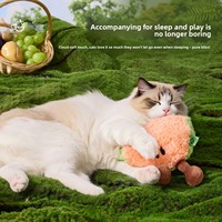 Nouveau style – Jouet pour chat et chien anti-ennui, série fruits pastèque, auto-amusant, à effet froissé et couineur
