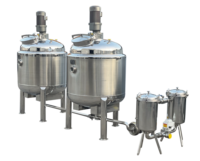 Mélangeur de détergent liquide, réservoir chimique, réacteur, machine à mayonnaise, réservoir de mélange de résine de polyuréthane