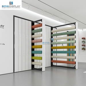 2024 nóng bán tùy chỉnh Thảm mẫu bảng thảm thảm chăn gạch Rack hiển thị cho các cửa hàng showroom - Product Image 2