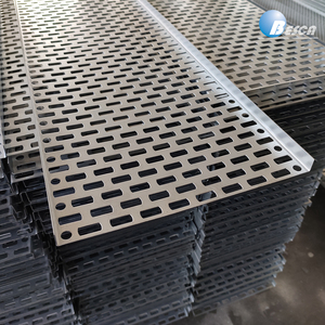 Gestion des câbles d'usine <span class=keywords><strong>Plaque</strong></span> de couverture de chemin de câbles perforé galvanisé à chaud résistant au feu Plateau en <span class=keywords><strong>acier</strong></span> inoxydable - Product Image 3