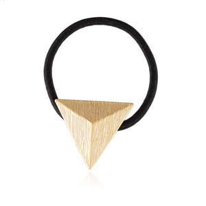 Attache-cheveux classique en alliage de zinc doré <span class=keywords><strong>Pitti</strong></span> pour femme et fille, élastique en métal pour queue de cheval, bandeau pour cheveux, vente en gros tendance - Product Image 1