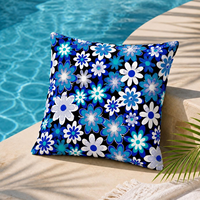 Housse de coussin carrée en tissu peau de pêche personnalisée, housse de coussin tissée, décoration intérieure