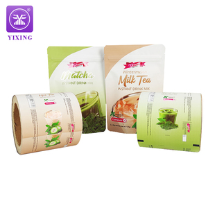Emballage imprimé OEM, bande adhésive, emballage alimentaire, emballage souple pour aliments, café instantané, thé, lait en poudre, rouleau de <span class=keywords><strong>film</strong></span> plastique souple en PET - Product Image 6