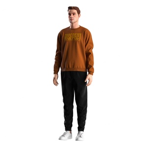 Sweat-shirt à col rond de qualité supérieure, doux et respirant, pull unisexe à manches longues, idéal pour la salle de sport, les voyages et le streetwear - Product Image 2