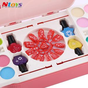 Kit <span class=keywords><strong>De</strong></span> Maquillaje <span class=keywords><strong>De</strong></span> plástico Para niñas, Set <span class=keywords><strong>De</strong></span> cosméticos <span class=keywords><strong>De</strong></span> belleza Para niñas - Product Image 4