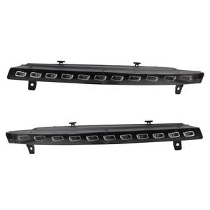 Nouveaux feux de jour à LED pour <span class=keywords><strong>Audi</strong></span> <span class=keywords><strong>Q7</strong></span> 2010-2015, <span class=keywords><strong>clignotant</strong></span> <span class=keywords><strong>dynamique</strong></span> jaune ambre, 12V, garantie 1 an - Product Image 3