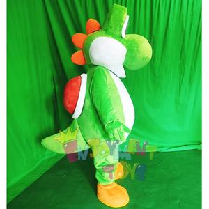 広州楽しいCEかわいい漫画<span class=keywords><strong>YoShi</strong></span>マスコットコスチューム大人キャラクターアクティビティパーティープレイぬいぐるみマスコットコスチューム販売 - Product Image 2