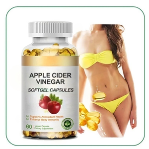 Capsules <span class=keywords><strong>de</strong></span> vinaigre <span class=keywords><strong>de</strong></span> cidre <span class=keywords><strong>de</strong></span> pomme, brûleur <span class=keywords><strong>de</strong></span> graisse et soutien énergétique, complément <span class=keywords><strong>alimentaire</strong></span> <span class=keywords><strong>pour</strong></span> adultes, 60 capsules par flacon - Product Image 4