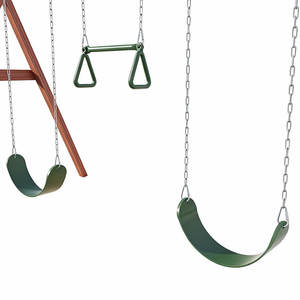 Adjustable 1.8 Meters Long Rope Curved Board Outdoor <b>Swing</b> Durable Park School Courtyard <b>Garden</b> Playground <b>Swing</b> Seat - Product Image 6