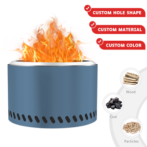 Brasero <span class=keywords><strong>en</strong></span> acier inoxydable de 68 cm <span class=keywords><strong>pour</strong></span> extérieur, camping, chauffage au <span class=keywords><strong>bois</strong></span>, poêle de jardin, chauffage à la carbonisation <span class=keywords><strong>pour</strong></span> jardin et cour - Product Image 1