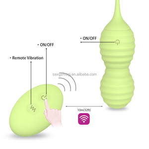 Bola Vibrator Mini Grosir dengan Remote Control, Bola Kegel Getar untuk Stimulasi Seks Vagina bagi Wanita - Product Image 6