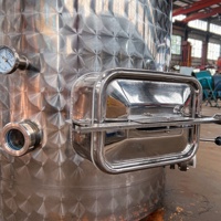 CE 200L 4-Plate Colonne Distiller AISI 304 Vapeur Veste Cuivre Condenseur Électrique Chauffé pour Whisky Rum Vodka Craft Spirit