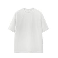 T-shirts unis 230G en gros, coton et polyester, haute qualité, fabrication en vrac, personnalisables, impression DTF, pour hommes