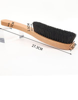 Brosses dépoussiérantes pour chapeaux en feutre, brosses à cheveux de cheval pour chapeaux Fedora
