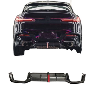 Hoàn Hảo Phù Hợp Với K Phong Cách Phía Sau Khuếch Tán Phía Sau Bumper Sợi Carbon Xe Cơ Thể Kit Đối Với BMW X3M F97 X4M F98 Bodykit - Product Image 1