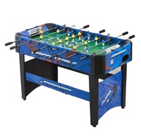 Table de football 48 "Table de baby-foot Jeux de table pour enfants Graphique de couleur bleue avec TS-4830-Blue de but en métal