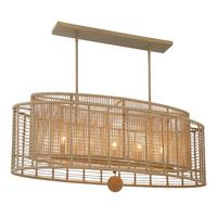 Lustre moderne en jute naturel tressé à la main, lampe suspendue à deux niveaux pour table à manger, salon, hall d'hôtel