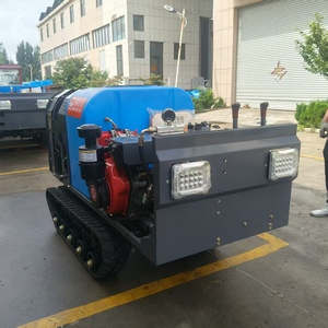 Atomizzatore Cingolato Professionale con Pompa e Motore a Doppia Alimentazione, Macchina Irroratrice Cingolata <span class=keywords><strong>per</strong></span> Frutteti con Serbatoio da 300L <span class=keywords><strong>per</strong></span> Vigneti e Fattorie - Product Image 3