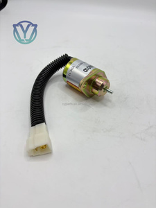 17454-60010 Électrovanne de coupure de carburant 12V 1503ES-12A5UC5S pour moteurs V1205 V1305 V1505 V1505T D1005 Pièces d'excavatrice - Product Image 3