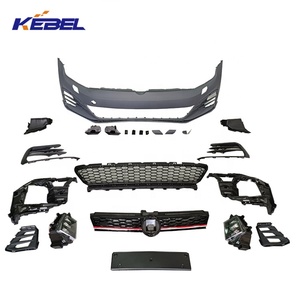 Pièce auto <span class=keywords><strong>Pare</strong></span>-chocs <span class=keywords><strong>avant</strong></span> Kit carrosserie <span class=keywords><strong>Pare</strong></span>-chocs <span class=keywords><strong>avant</strong></span> en plastique pour VW <span class=keywords><strong>Golf</strong></span> 7.5 GTI - Product Image 1
