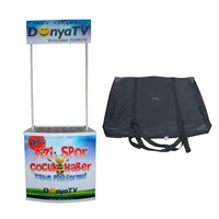 Table plastique Portable, comptoir de Promotion sur marché, 1 pièce