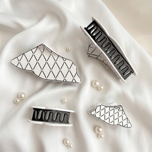 <span class=keywords><strong>Ume</strong></span> - Pinza de Pelo con Forma de Mapa, Hecha a Mano, Ecológica, de Acetato, para Niñas, Estilo Keffieyeh, para el Día de San Valentín - Product Image 1