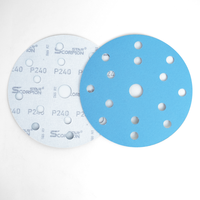 Disque de ponçage OEM/ODM personnalisé haute dureté, résistant à l'eau, pour ponçage à sec et humide (225 mm de diamètre, 1 mm d'épaisseur) pour verre, bois, métal