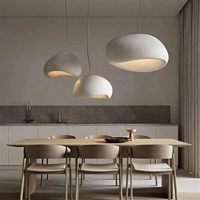 Lampe suspendue en résine de style nordique moderne, petite, AC, pour la maison, l'hôtel, le restaurant, le bar, décoration créative