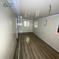 Rumah Kontainer Prefabrikasi 20ft Mudah Dipasang, Mudah Dipindahkan, Rumah Modular yang Dapat Diperluas, Rumah Prefabrikasi 3 Kamar Tidur Custom