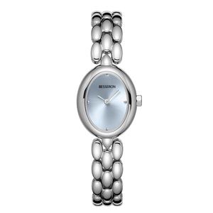 Reloj de Cuarzo Ovalado de Acero Inoxidable, Lujoso y Extravagante, Resistente al Agua, con Corte Personalizado y Logotipo del Cliente - Product Image 3