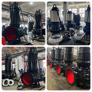 Pompe centrifuge submersible pour eaux usées, pompe à eaux usées pour drainage industriel - Product Image 2