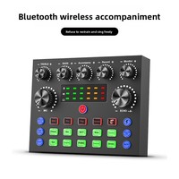 Kit Carte Son Professionnelle V8s PC Microphone Studio Condensateur 87 pour Karaoké Podcast Enregistrement Streaming Live