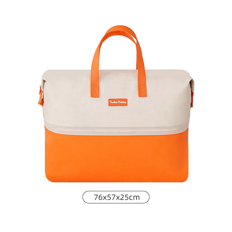 Beige blanc + Orange