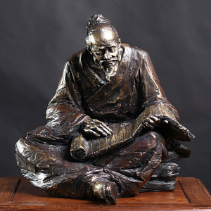 Estatuas de figuras de bronce fundido a medida, esculturas hechas a mano para decoración del hogar, origen Guangdong - Product Image 3