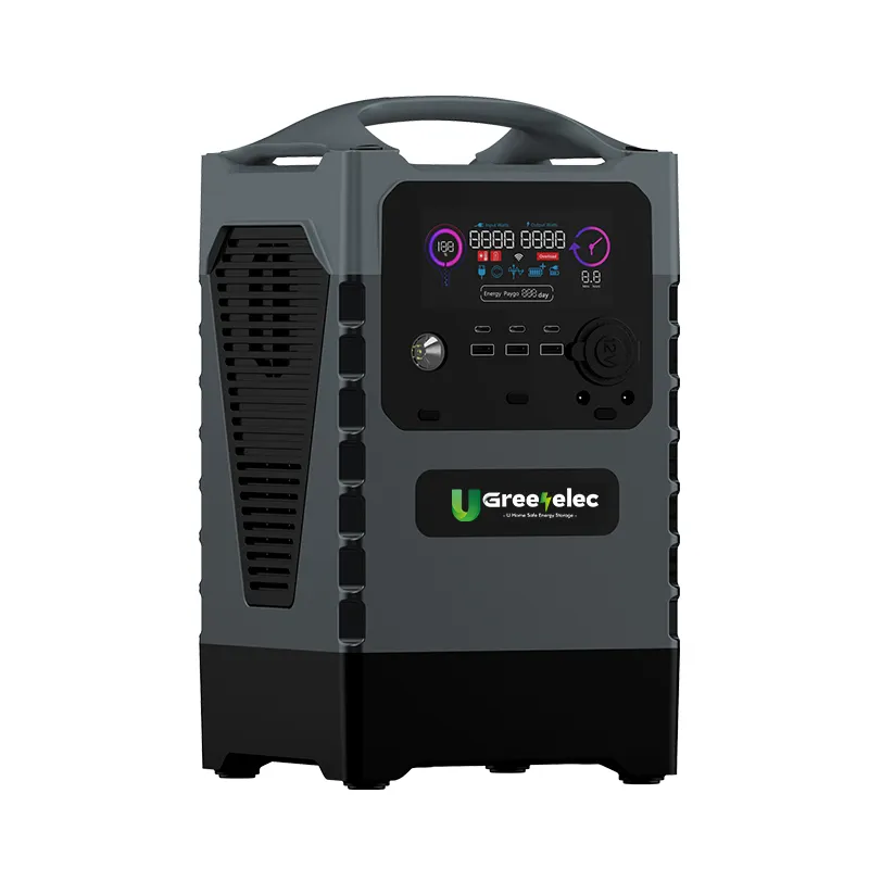 U-Green elec Solar Liyon Batterie 5kW 6kW Solarenergie Batterie stapelbare Solar batterie Lithion